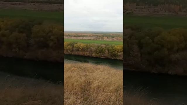 Высокий берег реки. high river bank. смотреть онлайн