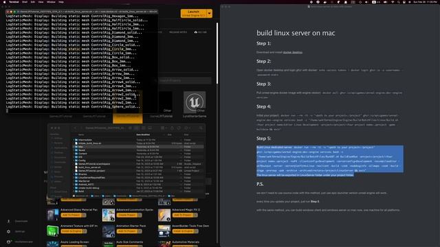 A Method to Build unreal dedicated Linux Server on mac смотреть онлайн