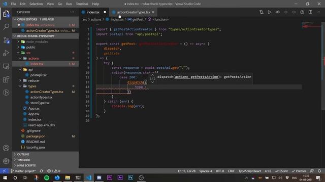 Learn Redux Thunk With Typescript | 2021 смотреть онлайн