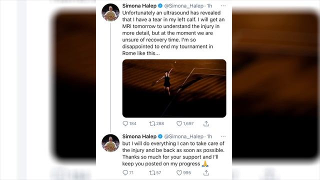 Serena Williams SURPRISE Decision After Rome Loss, Coco Gauff Excels | Halep INJURY Update смотреть онлайн