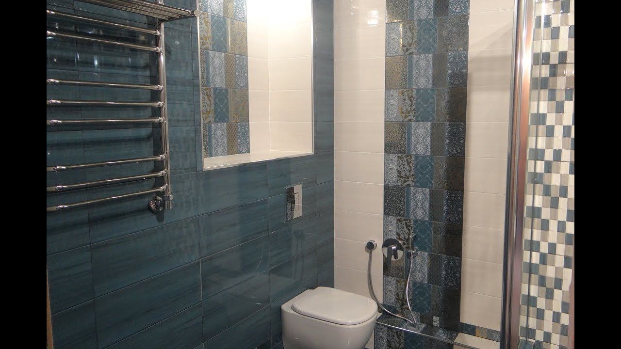 Красивый Дизайн ванной комнаты совмещенной с туалетом смотреть онлайн