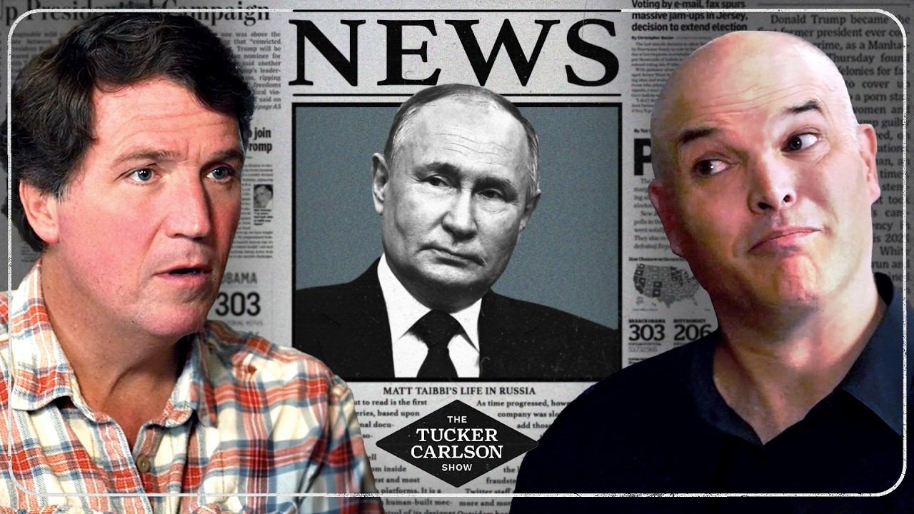 Matt Taibbi: How Intel Agencies Control The Media, Putin’s Rise To Power, And 2024 Predictions