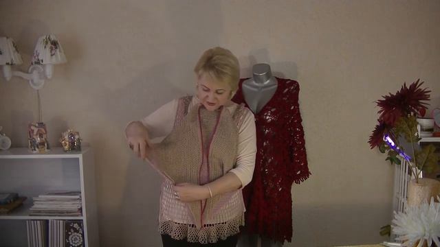 Шаль превращается в ПОНЧО/ Видоизмененная бахрома. смотреть онлайн