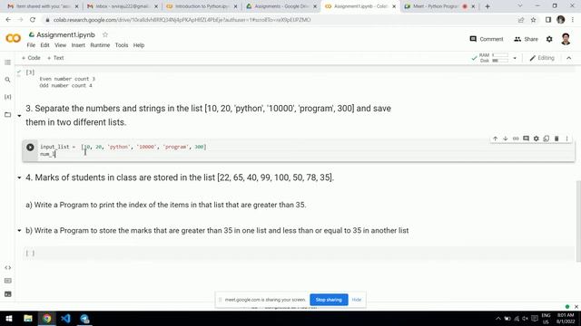 Solving Assignment-1 | Python Programming 2022 | Open Knowledge Share смотреть онлайн