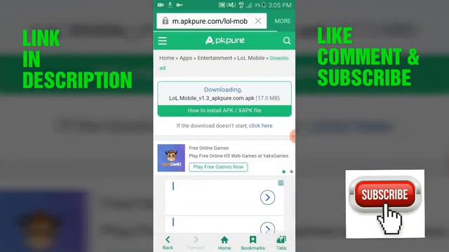 HOW TO DOWNLOAD LEAGUE OF LEGENDS APK смотреть онлайн
