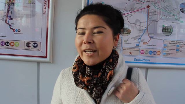 В Астане открыли первую отапливаемую автобусную остановку смотреть онлайн