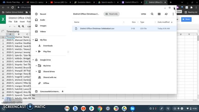 Download CSV file and upload to Drive смотреть онлайн