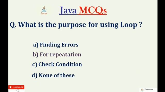 Part 2 - Java Basic MCQs | Java MCQ Questions and Answers | Java MCQs смотреть онлайн