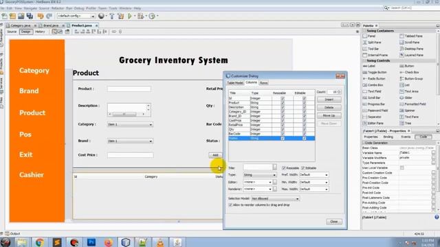 Java Netbeans Inventory System (POS) 9 Create Product SQL Table TAGALOG смотреть онлайн
