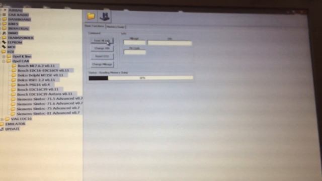 Carprog Reworked ,read EDC16C9
