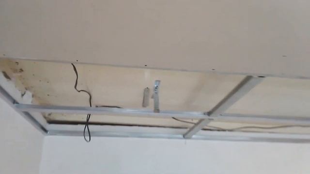 сборка  потолка, арки, второго уровня с плавным переходом. Шпаклевка и окраска