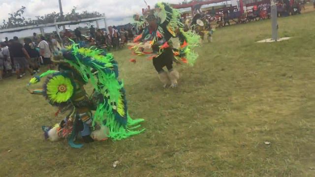 Fort Randall Pow-Wow 2018: Sunday Finals - Jr. Men's Fancy *Wakinyan Luta*