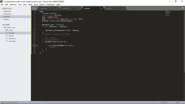ADD TO CART IN PHP MYSQLO (xây dựng chức năng giỏ hàng) смотреть онлайн