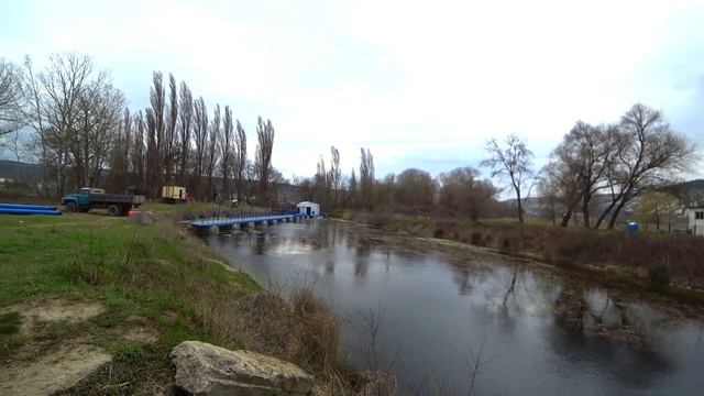 Река Чёрная новая насосная станция Сахарная Головка Севастополь Вода Крыма смотреть онлайн