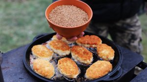 Котлеты по купечески. Быстрый и вкусный обед с гречкой