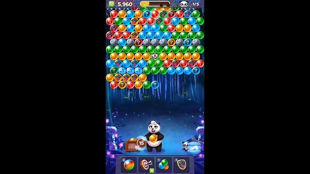 Panda Pop - Level 77 - Bobble Shooter - Free Game for iOS: iPhone / iPad - Android and PC смотреть онлайн
