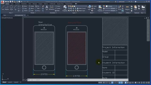 AutoCAD 2020 2D tutorial - plotting, annotative and standard objects (in Bangla) смотреть онлайн