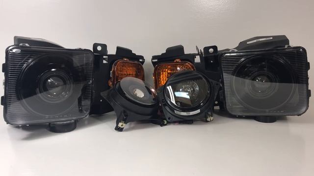 Hummer H3 headlights and fog lights / projector retrofit смотреть онлайн