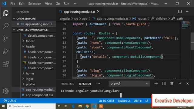 Canactivatechild route guards in angular || Route guards || Angular || Angular tutorial || Tutorial смотреть онлайн