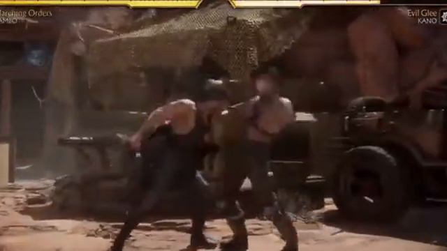 Mortal Kombat- Kast First Blood Rambo Gameplay Trailer смотреть онлайн
