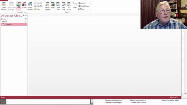 LIS 470/570 Microsoft Access Import/Export Exercise Walkthrough смотреть онлайн