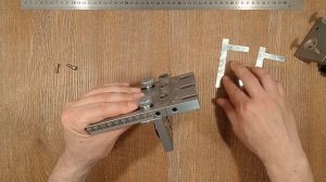 Универсальный кондуктор для сборки мебели.