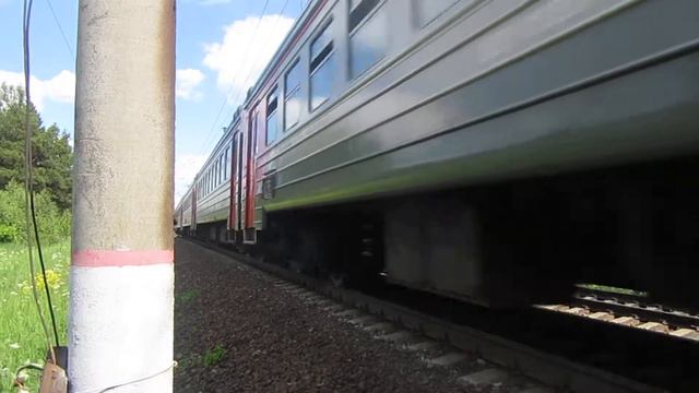 ЭД2Т-0003 перегон Александров-1-Струнино смотреть онлайн