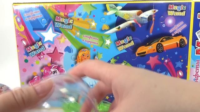 MAGIC WAND Мэджик Вэнд. Большое яйцо на палочке с сюрпризом. Канди Мастер.