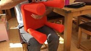 How to take apart an IKEA Mammut chair for storage in less than 3 minutes!