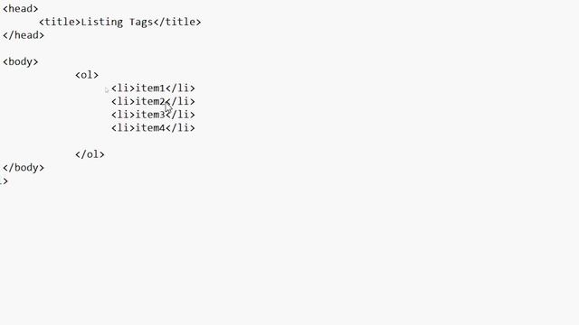 HTML List Tag | Ordered List | Unordered List | Definition List смотреть онлайн
