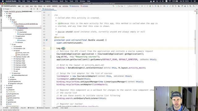 CS 125 Fall 2020 MP0: Android Logging смотреть онлайн