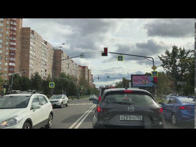 В Одинцово на пересечении Красногорского шоссе и ул. Ново-Спортивная изменили режим работы светофора смотреть онлайн
