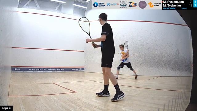 Дивизион 2 (B), 4-й корт, 5-й этап, ББР Банк Санкт-Петербург Сквош Серия, 22.01.2022 смотреть онлайн