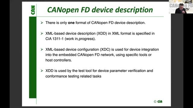 CANopen FD device testing - CANopen FD technology day 2021 смотреть онлайн