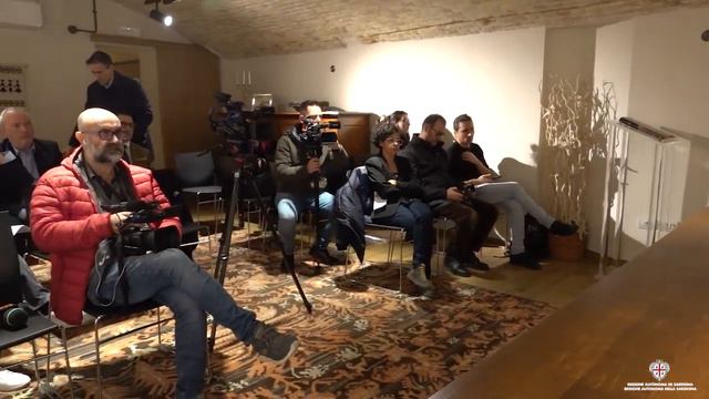 Il presidente della Regione sarda Christian Solinas illustra la variazione di bilancio смотреть онлайн