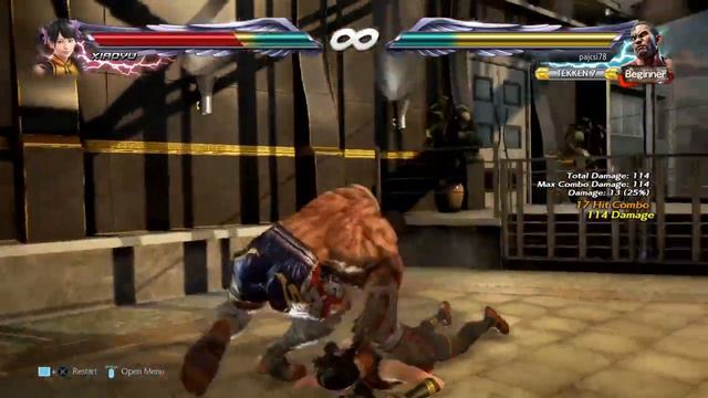 Tekken 7 Fahkumram Combo Video