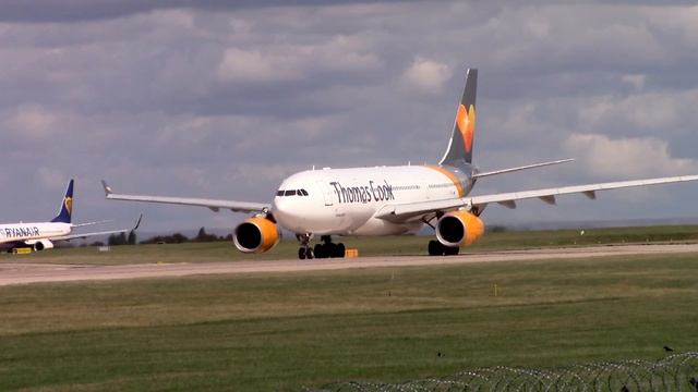 Plane Spotting Manchester Airport (MAN) | Heavy Departures Close Up | Part Two смотреть онлайн