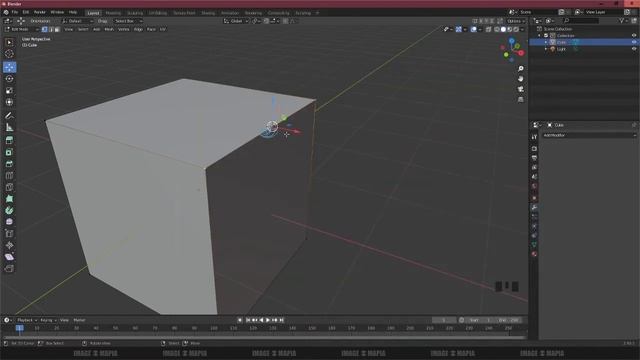 Blender Tutorial- HOW TO CHANGE OBJECT ORIGIN POINT IN 2 WAYS. смотреть онлайн