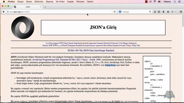 02. JSON Nedir? смотреть онлайн