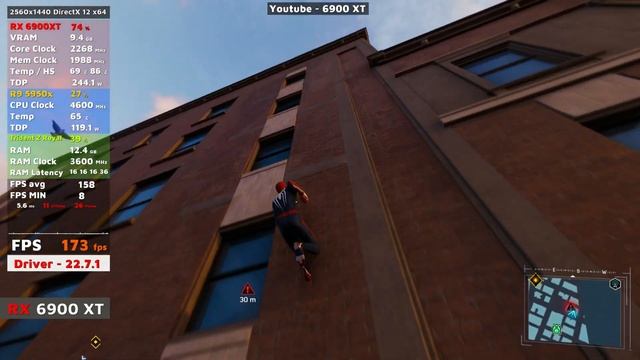 Spider-Man Remastered | 6900 XT 5950X | Driver Comparison | 1080p 440p 4K ULTRA GRAPHICS смотреть онлайн