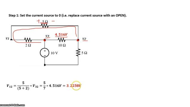 Circuit Analysis using Superposition principle смотреть онлайн
