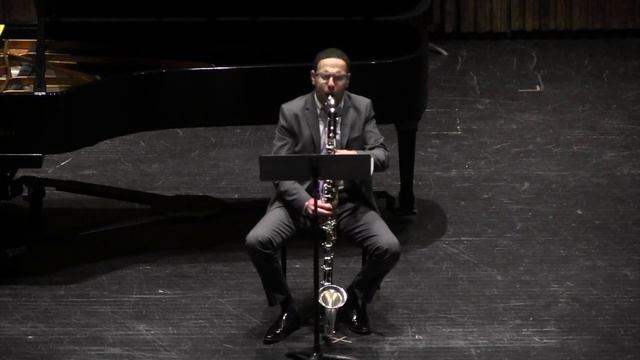 Astor Piazzolla - Tango Etude No.3, Stanislav Golovin, bass clarinet смотреть онлайн
