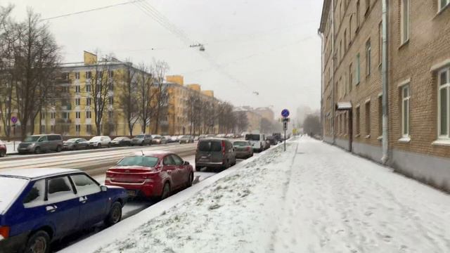 Зимний Петербург | Зима в Питере Saint Petersburg walk 4K смотреть онлайн