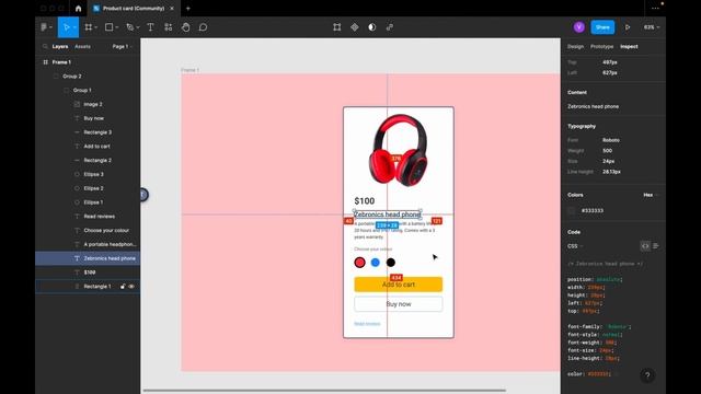 ASMR Programming in vim - No Talking - Product card with HTML CSS смотреть онлайн