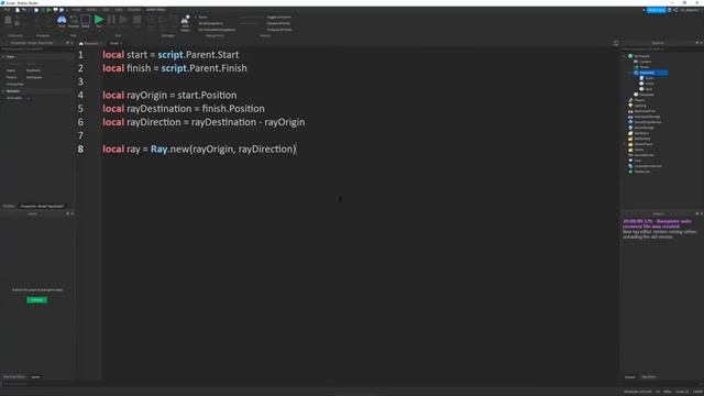 Intro to Raycasting (Basics & Detecting Parts) - Roblox Studio смотреть онлайн