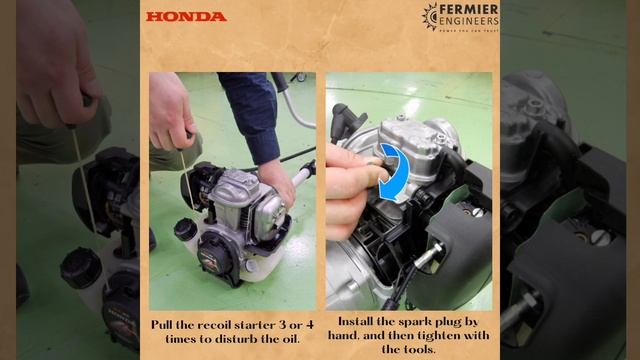 Honda Brushcutter UMK 435T Adding Oil to the Cylinder #shortsindia #viral #trending смотреть онлайн