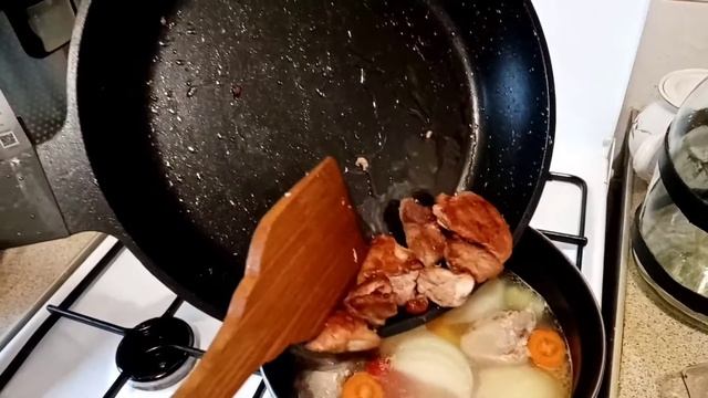 Суп дома /шулюм на кухне / готовим на кухне #шулюм #шурпа #супнакухне #гродно