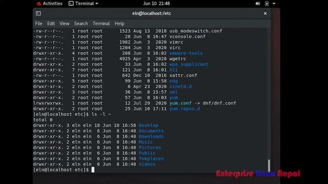 How to Manage Files in Command Line (Terminal) in Enterprise Linux || Accessing Command Line (Shell смотреть онлайн