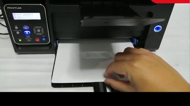 How to load paper into the Automatic Feeder Tray (Pantum M6500NW/M6506N/M6506NW/M6600NW) смотреть онлайн
