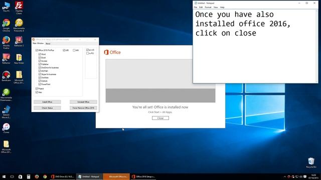 HOW TO DOWNLOAD & INSTALL MICROSOFT MS OFFICE 2016 FOR FREE (WINDOWS 10 & 8, 7) смотреть онлайн